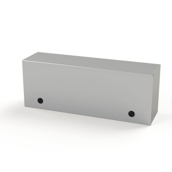 1/4 Turn Latch Electrical Enclosures, 9 in H, 6 in D, 24 in W, NEMA 1, Carbon Steel